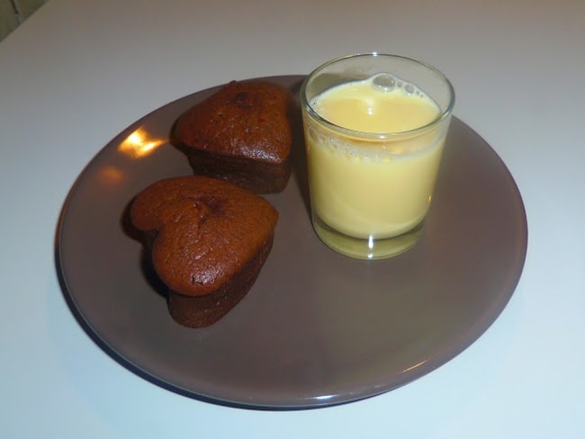 Fondant au chocolat et mascarpone de Cyril Lignac