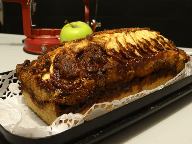 Cake aux pommes à l'ancienne