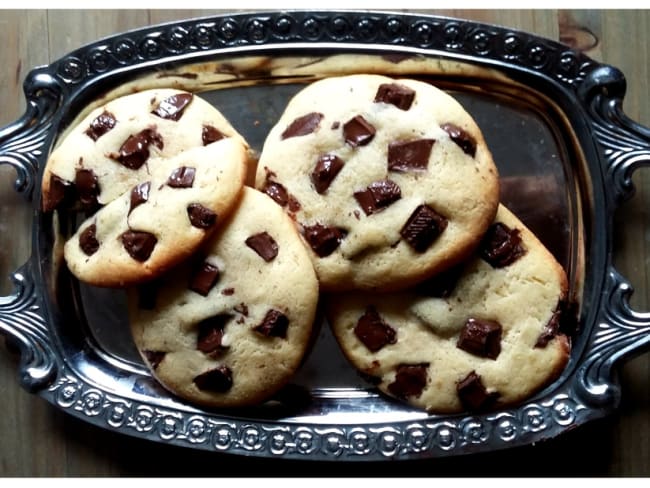 Cookies soft baked géants aux coeurs fondants