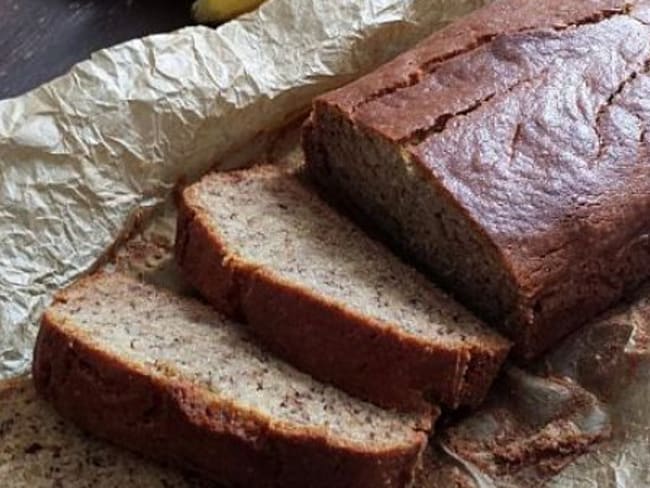 Banana bread sans gluten