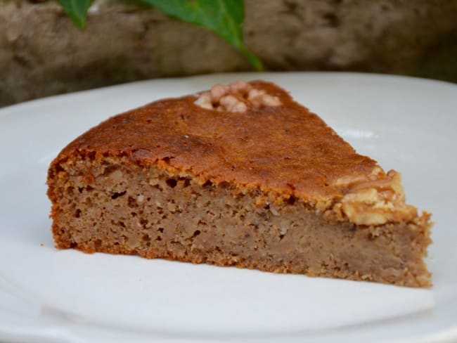 Gâteau aux noix et miel