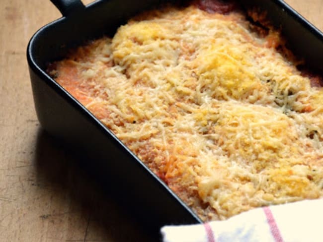 Gratin de côtes de blettes maison