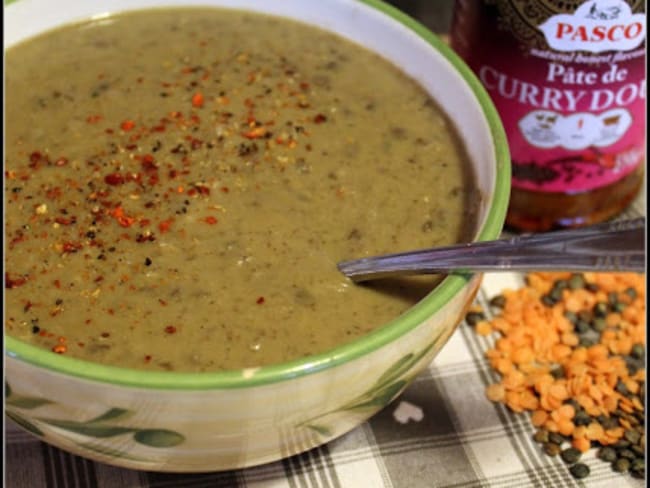 Le Puy-Bombay , Soupe aux deux lentilles