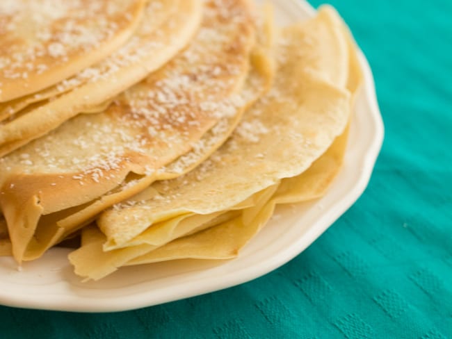 Crêpes à la fleur d'oranger