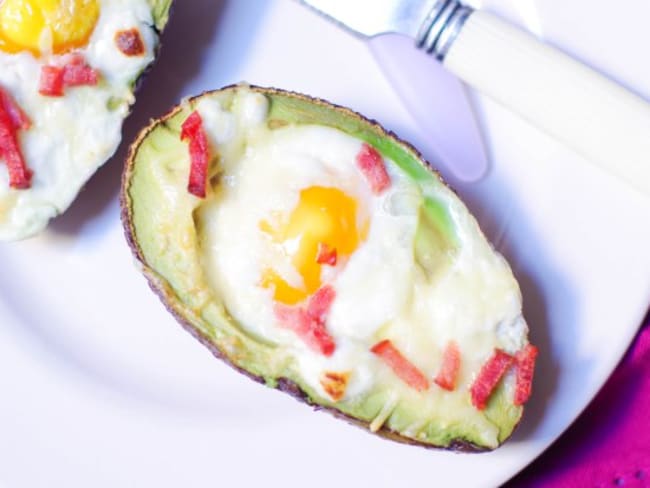 Avocado eggs