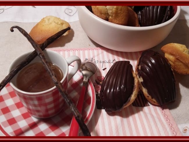 Madeleines à la vanille pour le goûter