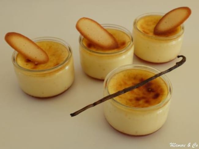 Crème caramel à la vanille