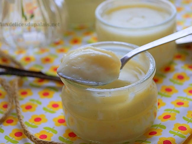 Crème dessert à la vanille façon Danette