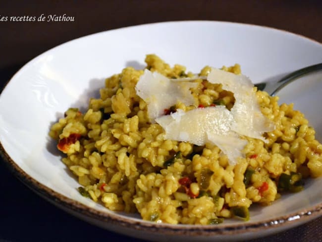 Risotto au curry