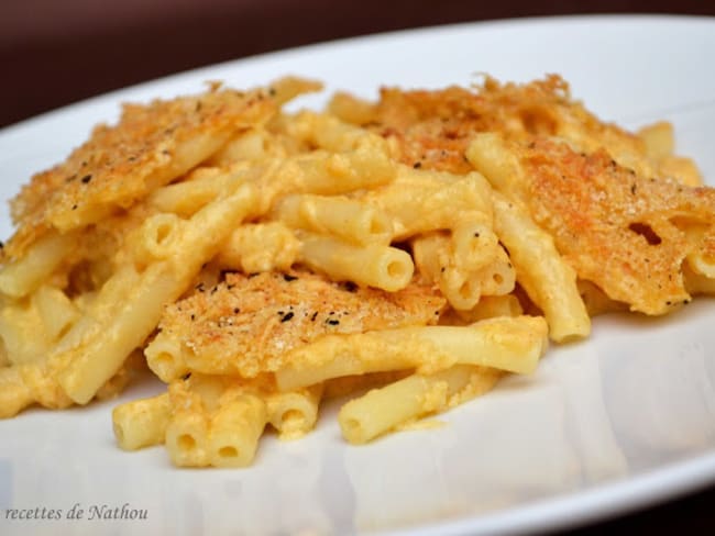 Mac'n cheese ou gratin de macaroni au cheddar