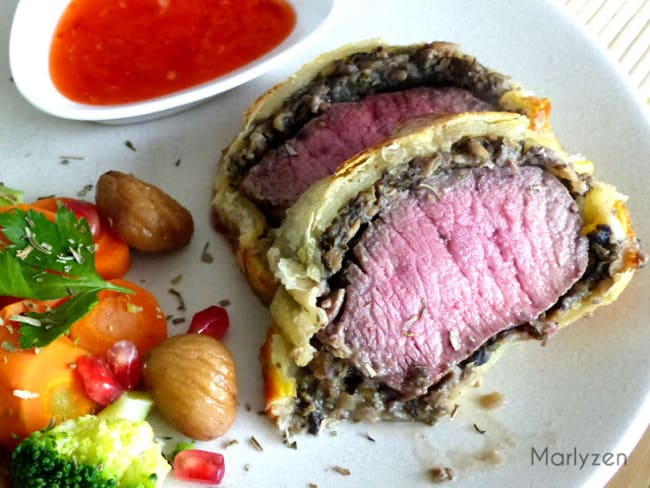 Boeuf façon Wellington cuisson en croûte