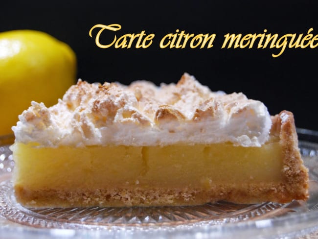 Tarte Citron meringuée