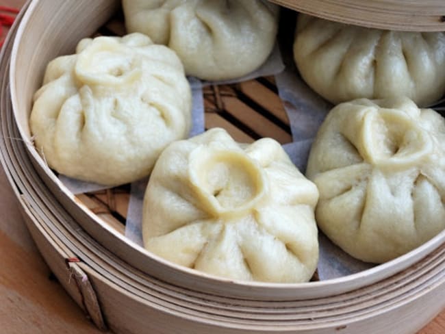 Baozi au porc et chou chinois