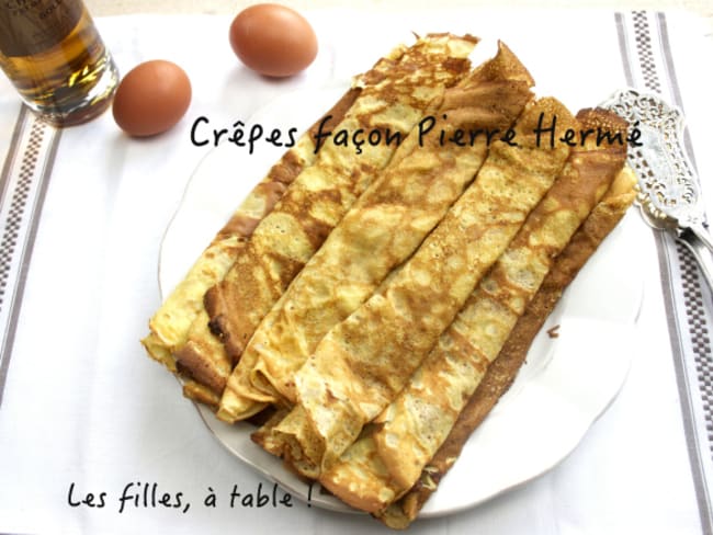 Crêpes façon Pierre Hermé