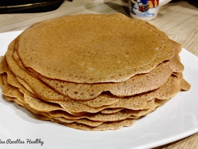 Crêpes allégées sans gluten