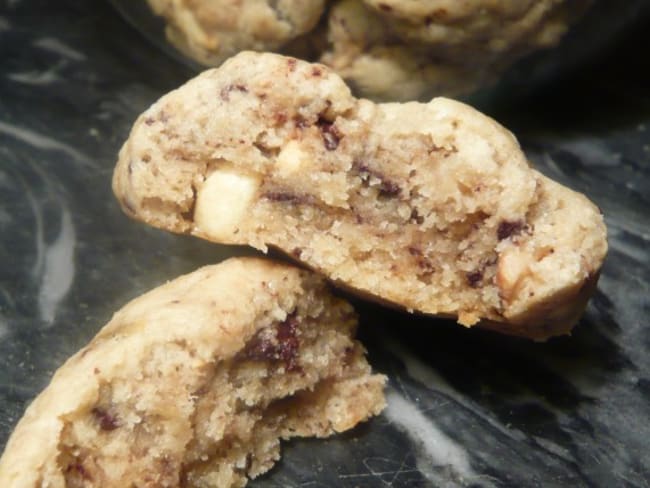 Cookies banane – chocolat – cajou