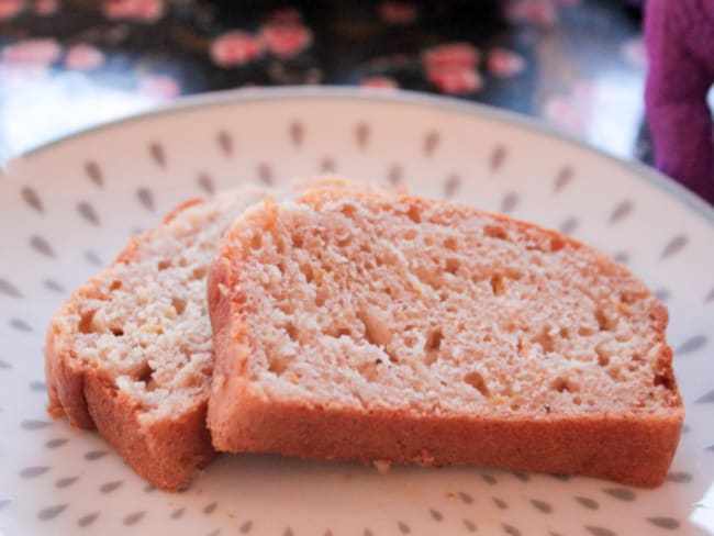 Gâteau vegan à la rose et aux agrumes