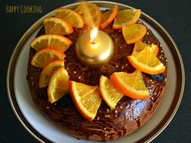 Brioche des rois à l’orange