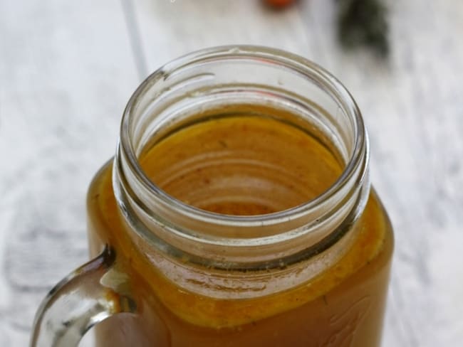 Bouillon de volaille maison