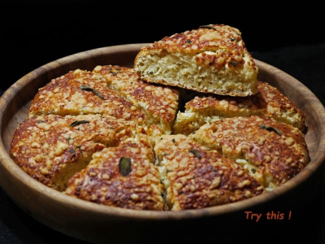 Scones à la sauge