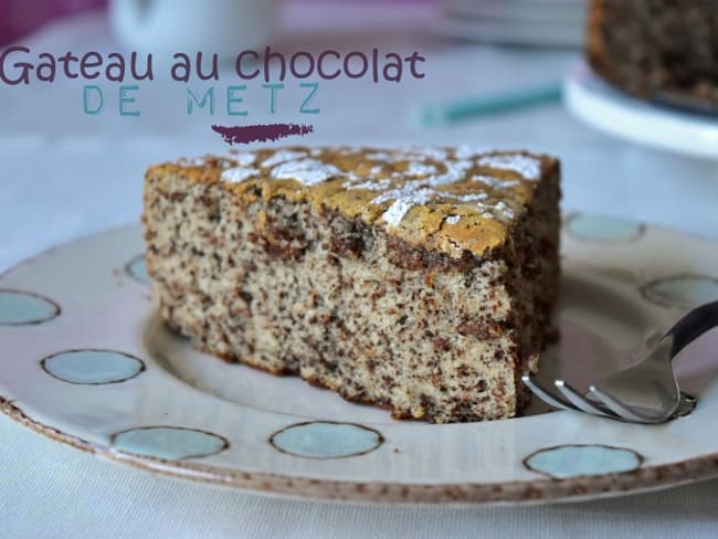 Gâteau de Metz au chocolat