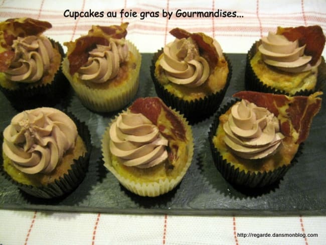 Cupcakes au foie gras