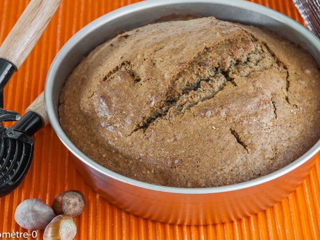 Gâteau aux noisettes et citron