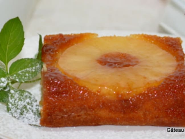 Gâteau renversé à l’ananas