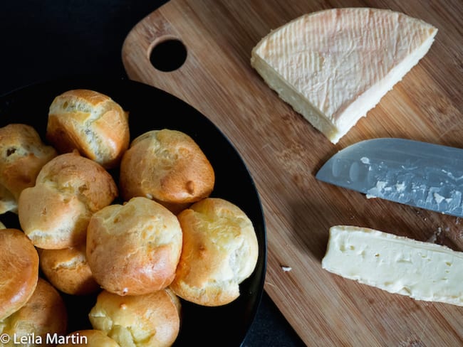 Gougères au munster