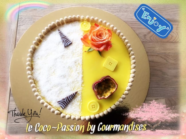 Le gâteau coco Passion