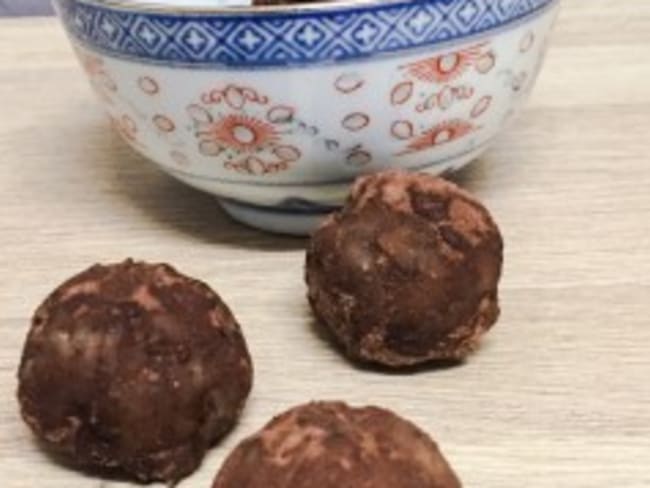 Energy balls orange et chocolat