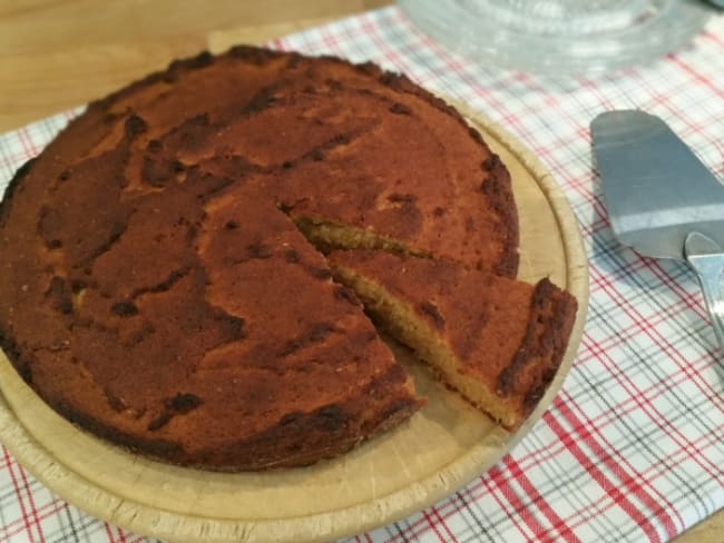 Gâteau-biscuit à la farine de coco et aux zestes de citron