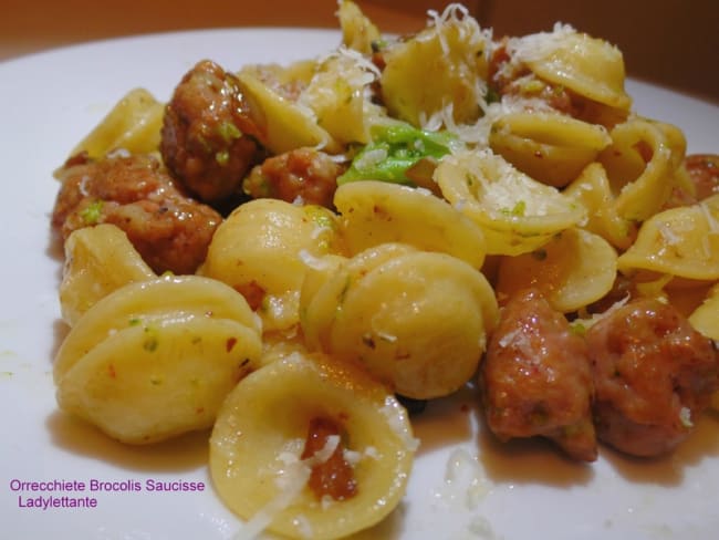 Orrecchiette Brocolis Saucisse