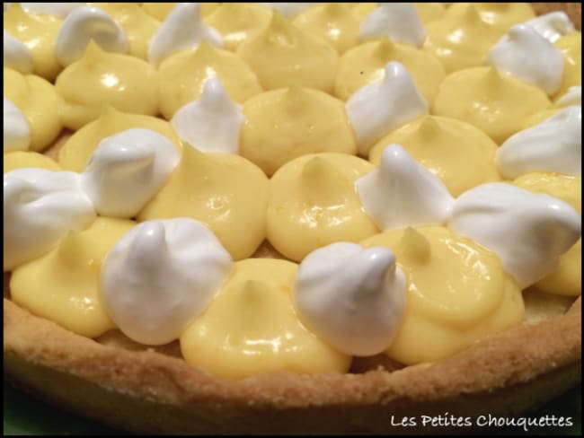 Tarte citron bergamote