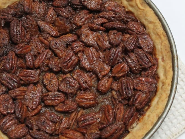 Bourbon Pecan Pie