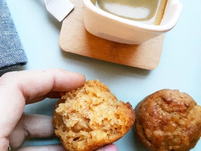 Muffins végans au sirop d'érable et à la patate douce