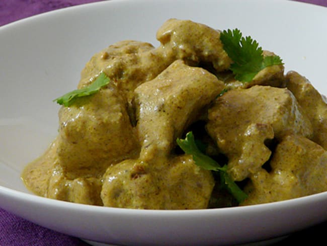 Agneau korma