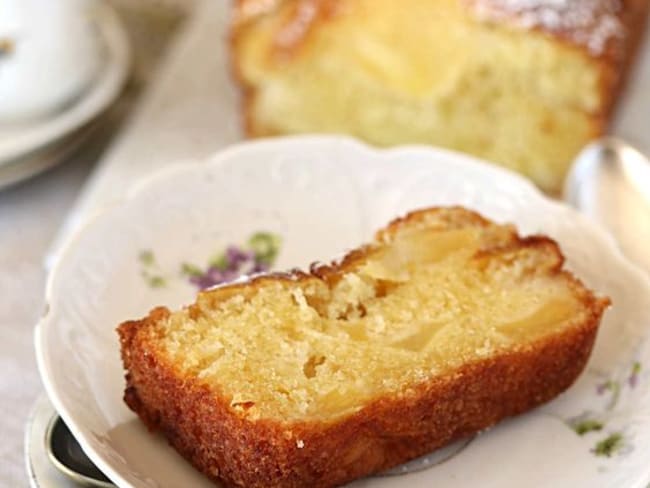 Cake aux pommes fait maison