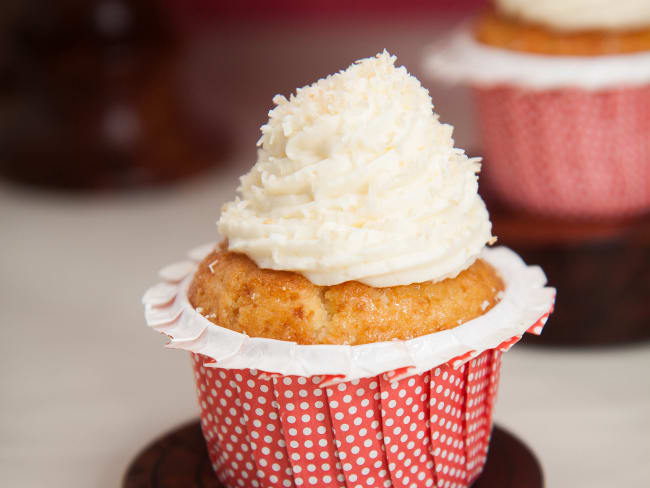 Cupcakes noix de coco et citron vert