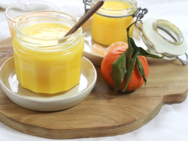 Mandarine curd