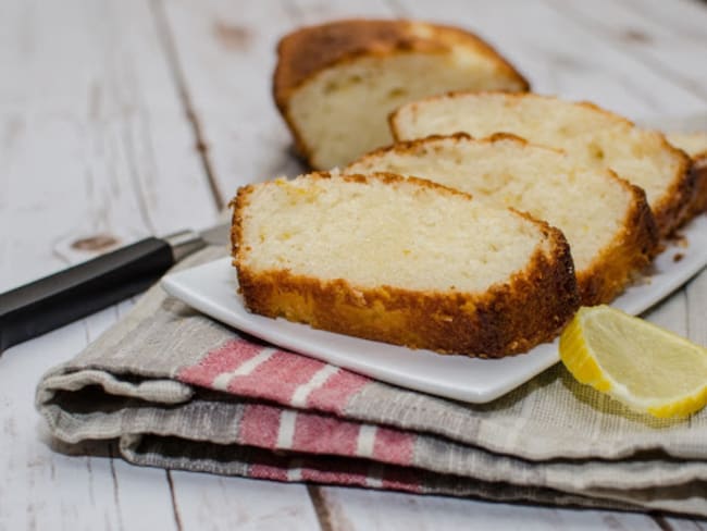 Cake moelleux au citron