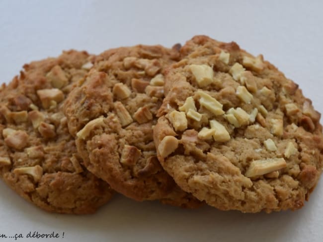 Cookies banane et beurre de cacahuètes