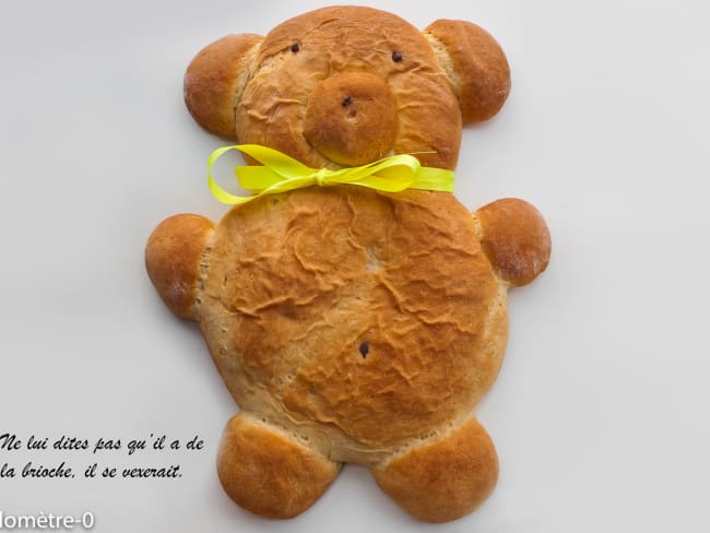 Pain au lait nounours