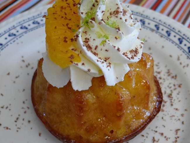 Baba à l’Orange, Chantilly de Citron Vert