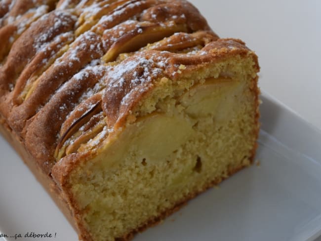 Cake aux pommes à la vanille