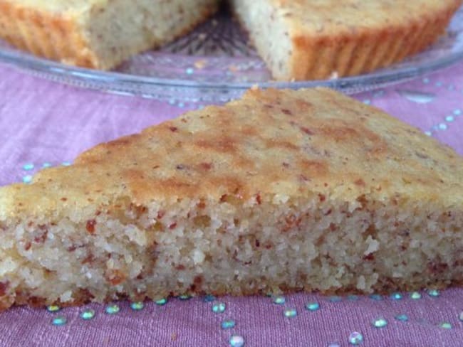 Gâteau moelleux à l'amande