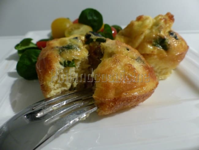 Omelette au four façon muffin