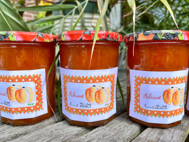 Confiture d'abricots