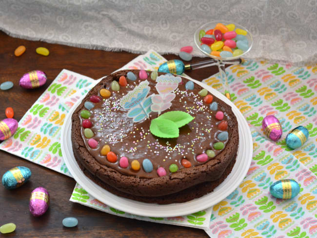 Le gâteau mousse au chocolat de Mamie Simone