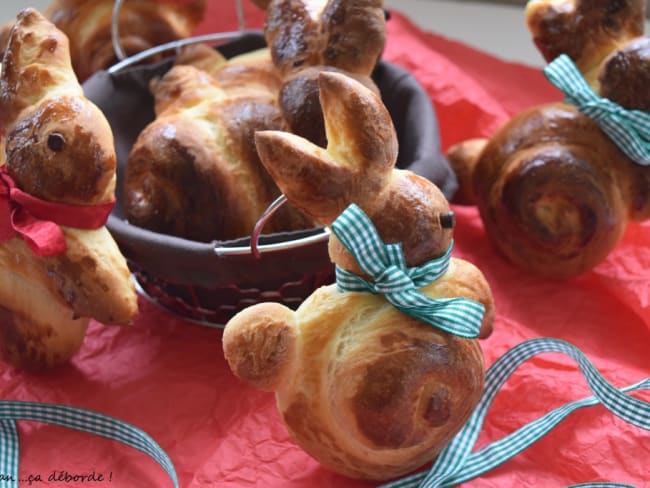 Lapins briochés de Pâques